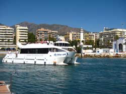 Fly Blue catamaran