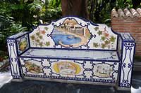 Parque de la Alameda Tiled Seat