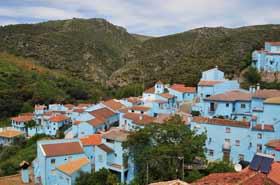 Juzcar blue village